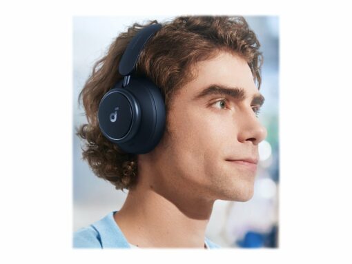 Soundcore Space Q45 Trådløs Kabling Hovedtelefoner Blå