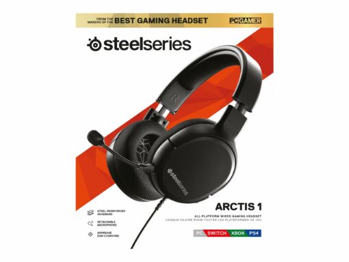 SteelSeries Arctis 1 Trådløs Headset Sort