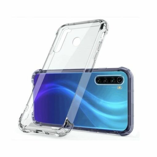 Stöttåligt Mobilskal Xiaomi Redmi Note 8T Transparent