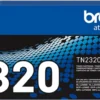 Brother TN 2320 Sort 2600 sider Toner