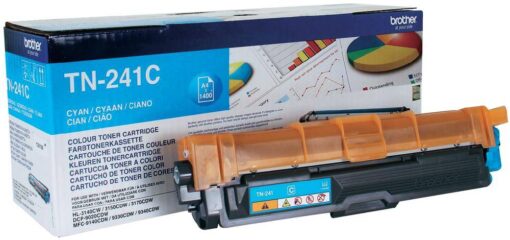 Brother TN 241C Cyan 1400 sider Toner