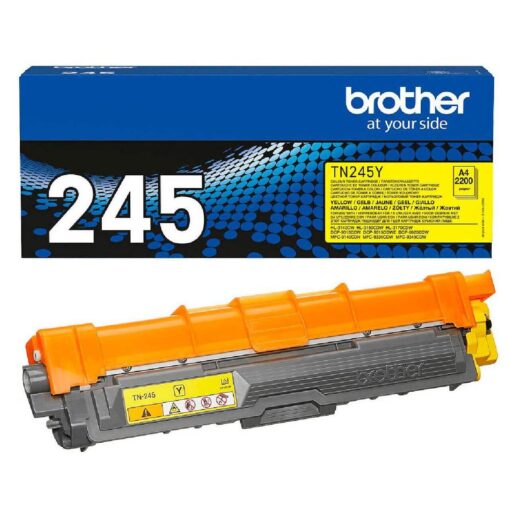 Brother TN 245Y Gul 2200 sider Toner