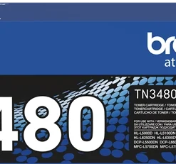 Brother TN 3480 Sort 8000 sider Toner