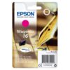 Epson 16 Magenta 165 sider Blæk C13T16234012