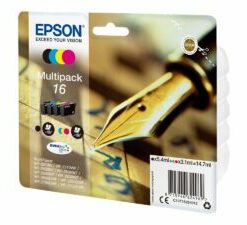 Epson 16 Multipack Bläckpatroner - Svart/Gul/Cyan/Magenta