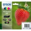 Epson 29 Multipack Bläckpatroner - Svart/Gul/Cyan/Magenta