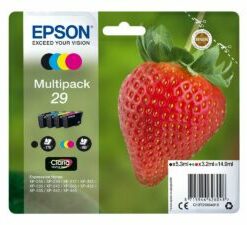 Epson 29 Multipack Bläckpatroner - Svart/Gul/Cyan/Magenta