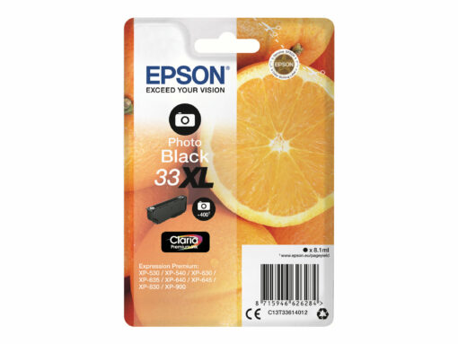 Epson 33XL Bläckpatron - Fotosvart