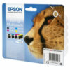 Epson T0715 Multipack Färgpatroner - Svart/Gul/Cyan/Magenta