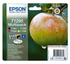 Epson T1295 Multipack Bläckpatron - Svart/Gul/Cyan/Magenta