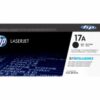 HP 17A LaserJet Toner - Svart