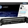 HP 17A LaserJet Toner - Svart