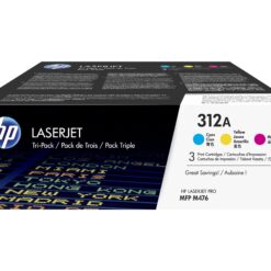 HP 312A Trepack Toner - Gul/Cyan/Magenta