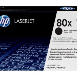 HP 80x Tonerkassett - Svart