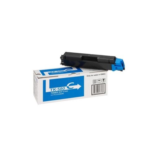 Kyocera TK 580C Cyan 2800 sider Toner 1T02KTCNL0