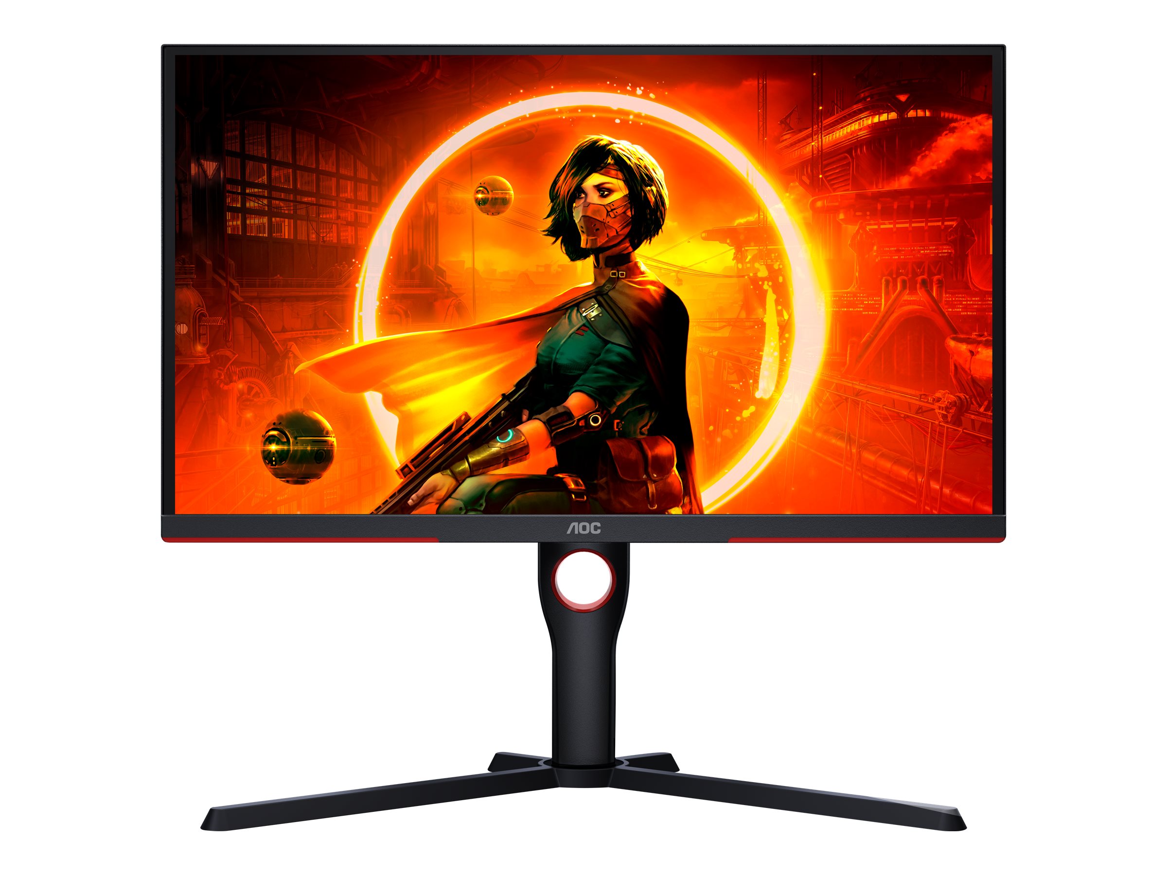 AOC Gaming 25G3ZM/BK 25 tum Full HD VA Gaming-skärm 240 Hz – Svart – bild 2