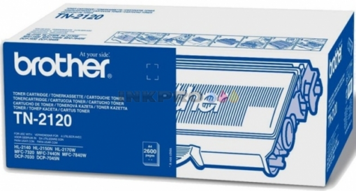 Brother TN 2120 Sort 2600 sider Toner