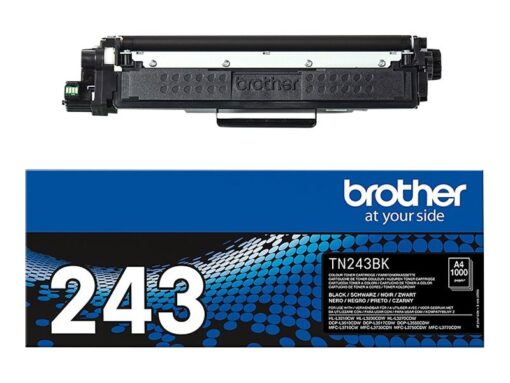 Brother TN 243BK Sort 1000 sider Toner