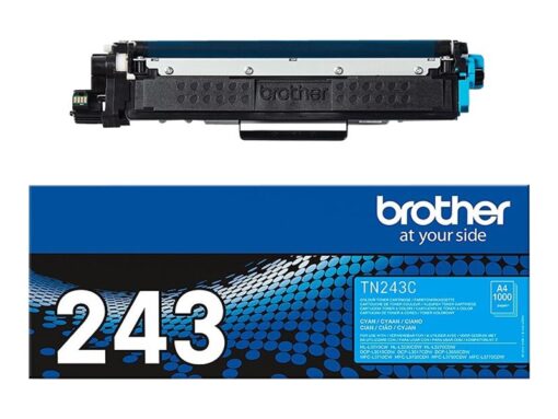 Brother TN 243C Cyan 1000 sider Toner