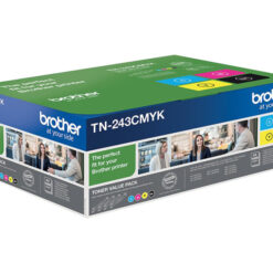 Brother TN 243CMYK Value Pack Sort Gul Cyan Magenta 1000 sider Toner