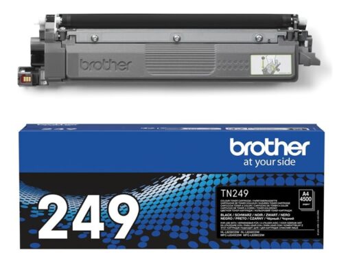 Brother TN 249BK Sort 4500 sider Toner