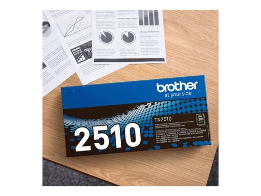 Brother TN 2510 Sort 1200 sider Toner