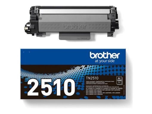 Brother TN 2510 Sort 1200 sider Toner