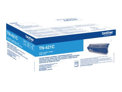 Brother TN 421C Cyan 1800 sider Toner