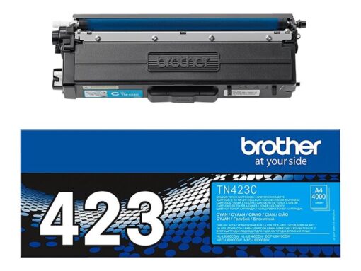 Brother TN 423C Cyan 4000 sider Toner