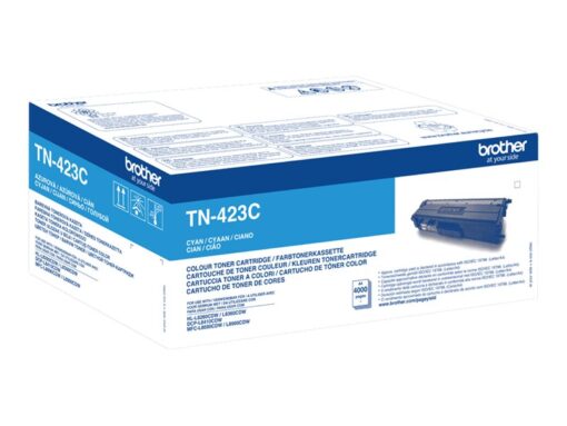 Brother TN 423C Cyan 4000 sider Toner