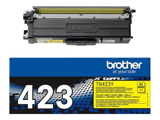 Brother TN 423Y Gul 4000 sider Toner