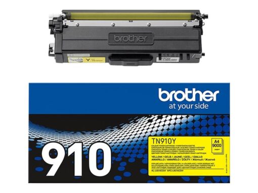 Brother TN 910Y Gul 9000 sider Toner