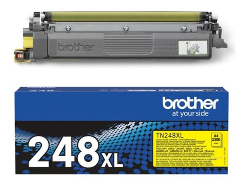 Brother TN248XLY Gul 2300 sider Toner