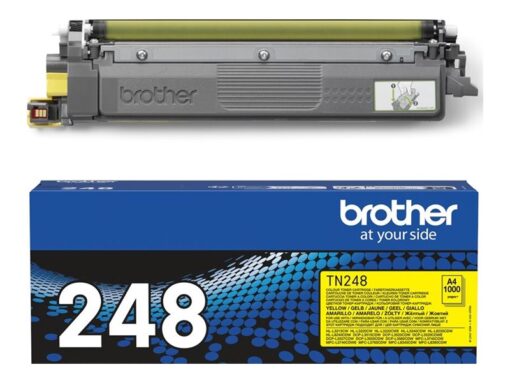 Brother TN248Y Gul 1000 sider Toner