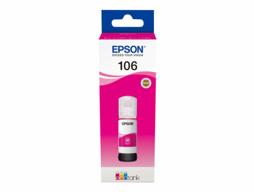 Epson 106 Magenta 1900 fotos Blækbeholder C13T00R340