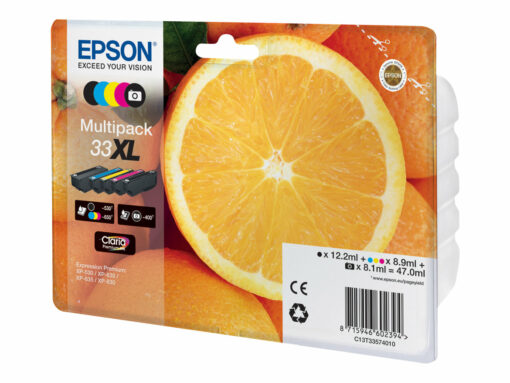 Epson 33XL Bläckpatron Multipack - S/G/C/M/FS