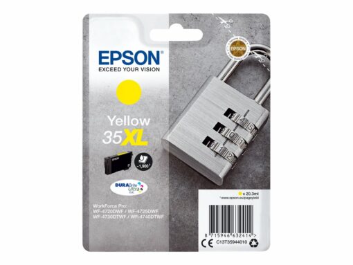 Epson 35XL Bläckpatron - Gul