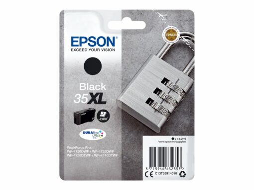 Epson 35XL Bläckpatron - Svart