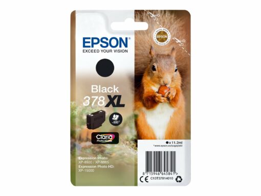 Epson 378XL Bläckpatron - Svart