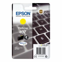Epson 407 Gul 1900 sidor Bläckpatron C13T07U440