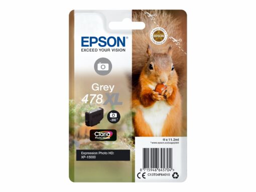 Epson 478XL Bläckpatron - Grå