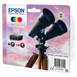 Epson 502 Multipack - Svart/Gul/Cyan/Magenta