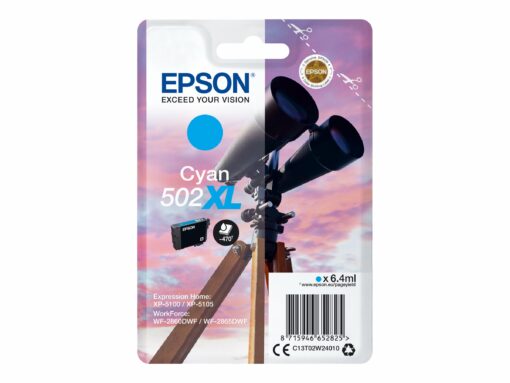 Epson 502XL Bläckpatron - Cyan