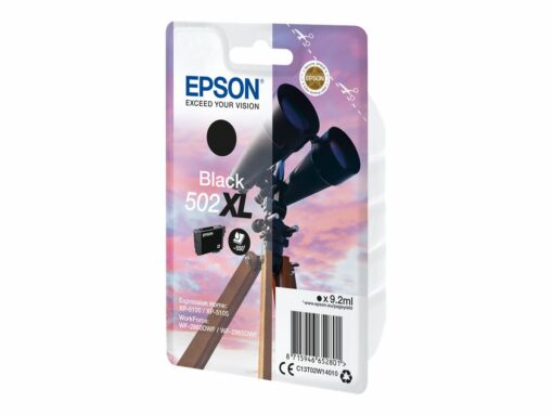 Epson 502XL Bläckpatron - Svart
