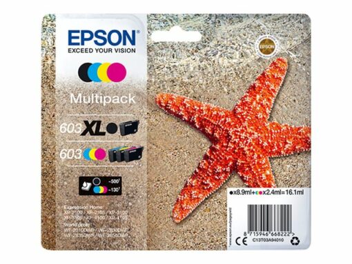 Epson 603 Multipack Bläckpatroner - Svart/Gul/Cyan/Magenta
