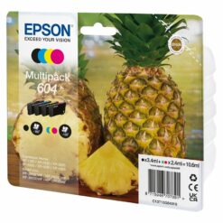 Epson 604 Multipack Sort Gul Cyan Magenta Blæk C13T10G64010