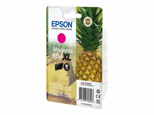 Epson 604XL Magenta 350 sider Blæk C13T10H34010