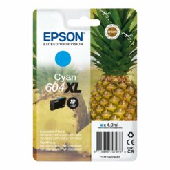 Epson 604XL Singlepack Cyan 350 sider Blæk C13T10H24010