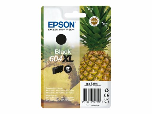 Epson 604XL Sort Blæk C13T10H14010