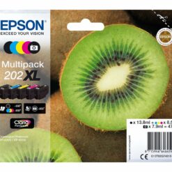 Epson Multipack 202XL Bläckpatron Svart/Gul/Cyan/Magenta/Foto svart